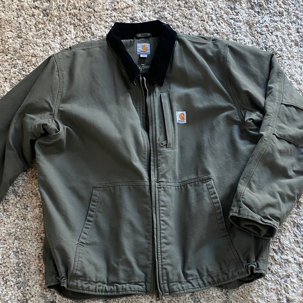 Carhartt Men's Military Green Field Jacket